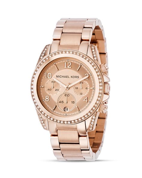 cheap michael kors rose gold watch|two tone rose gold watch.